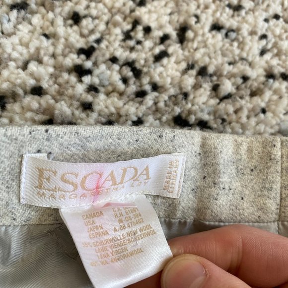 Escada by Margaretha Ley Wool Trousers - Picture 5 of 5